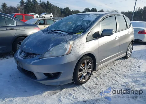 2009 Honda Fit Sport из США, поврежденный, VIN JHMGE886X9S024281